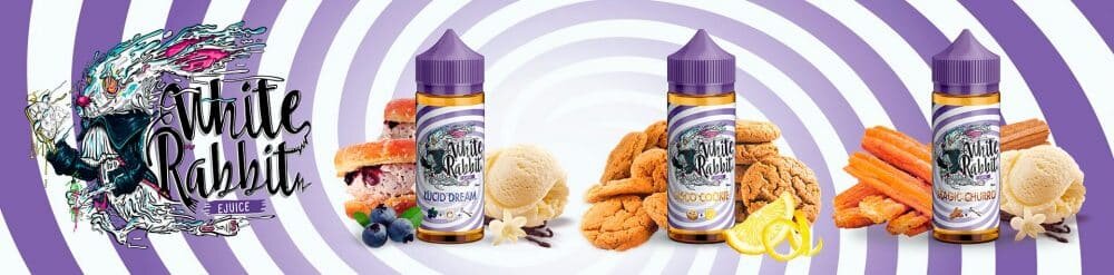White Rabbit E-Liquid 100ml $7.50 W/Free Shipping!